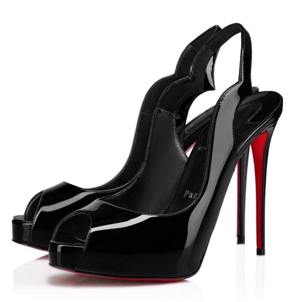 Christian Louboutin Hot Chick Slingback Alta 120